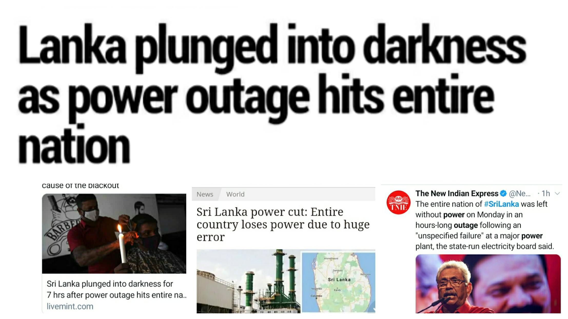 The Geopolitics Of Sri Lankas Energy Crisis