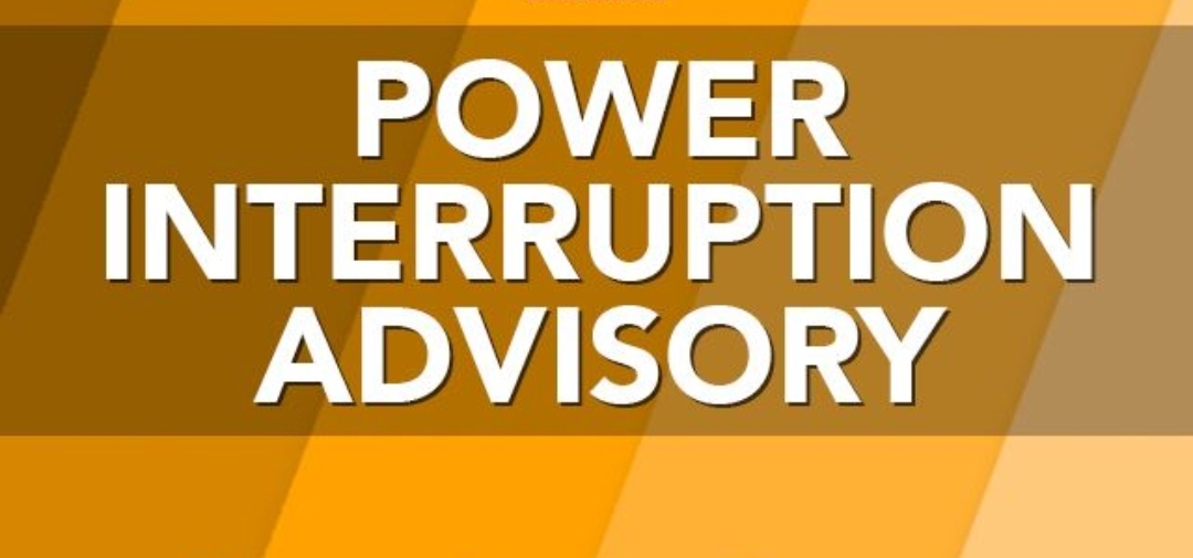 Feeder numbers & affected areas of power interruption latest schedule