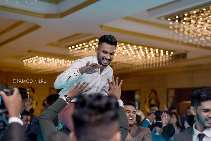 Pictures Sri Lankan Cricketer Dasun Shanaka's wedding
