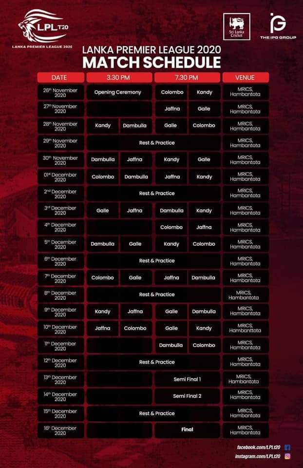 LPL schedule announced Mathews vs KJP first game on 26th NewsWire