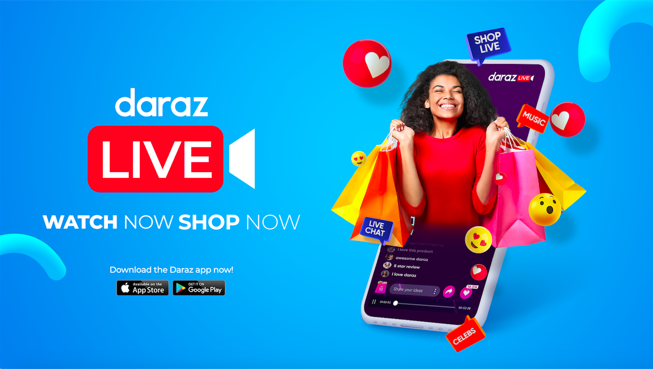 Daraz Presents the First In-App Livestream Shopping Experience