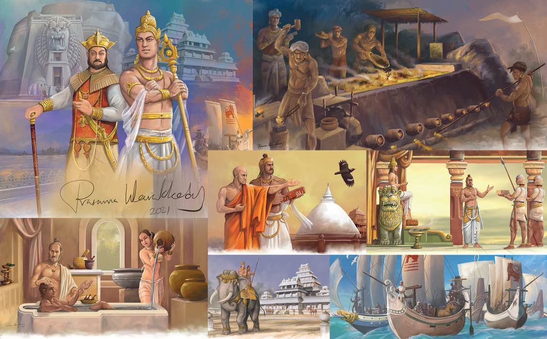 The forgotten history of Sri Lanka retold in unique pictorial calendar - Newswire