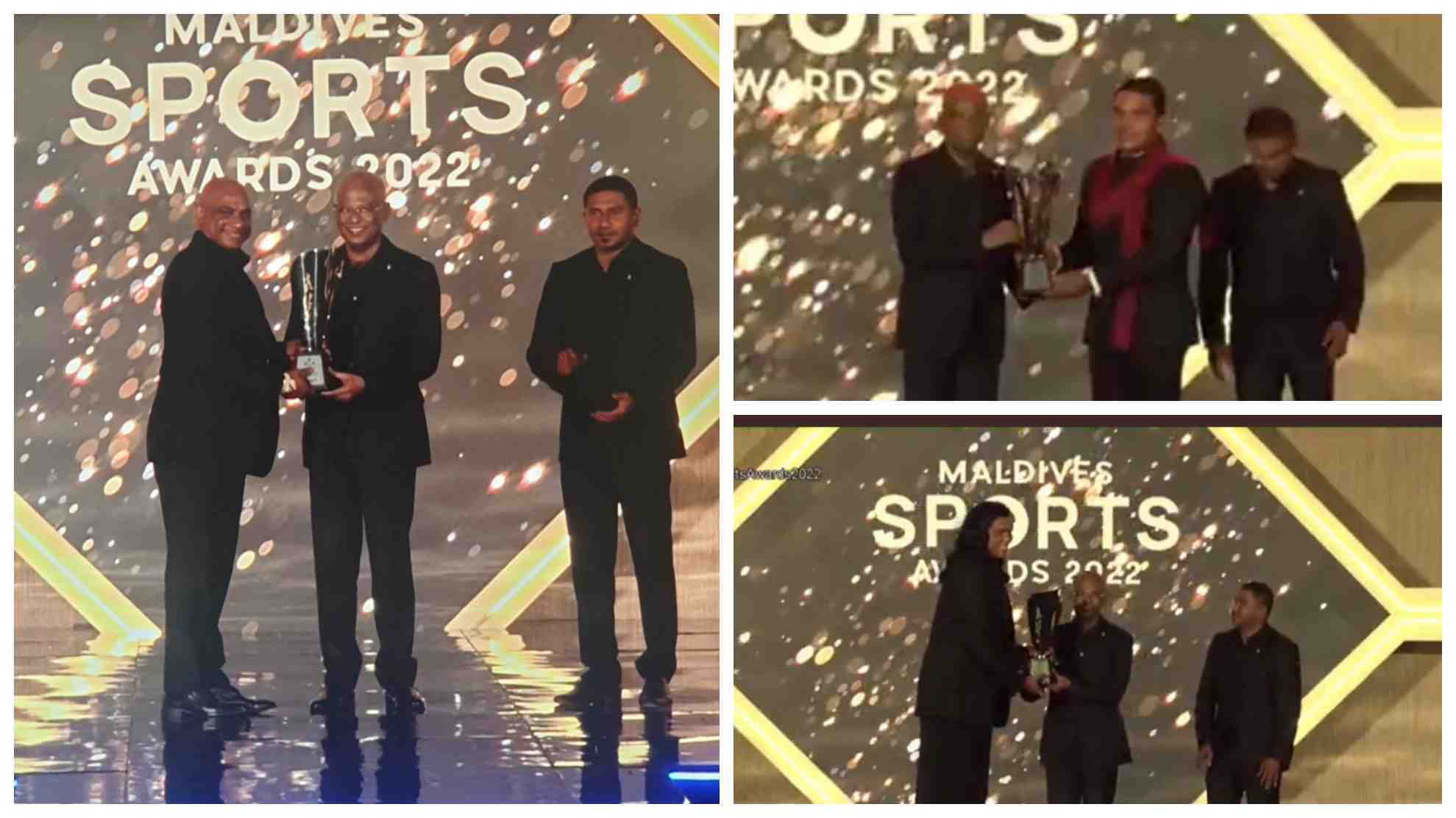 Sanath & Tharjini win prestigious ‘Sports Icon’ award at Maldives Sports Awards Newswire