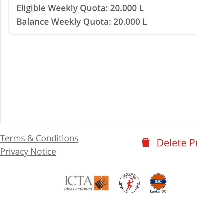 National Fuel Pass Weekly Fuel Quota updated Newswire