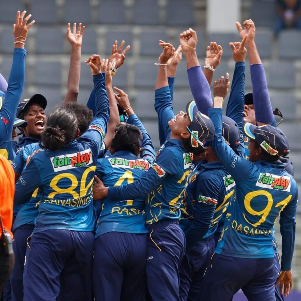 Sri Lanka make it to finals for the first time in Women's T20 Asia Cup