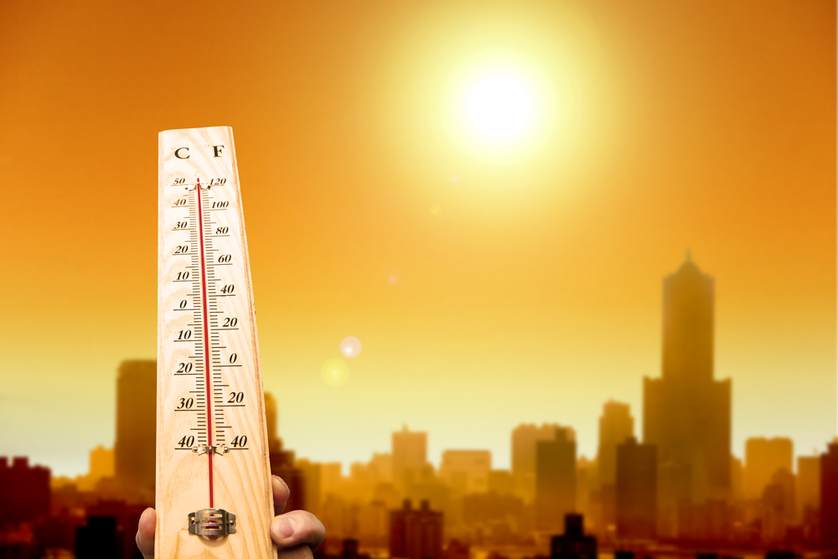 Heat Index Advisory issued to seven provinces today