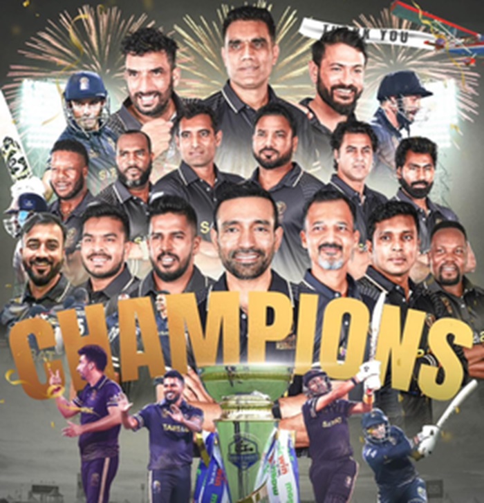 Legends Trophy in Kandy : Rajasthan Kings champions