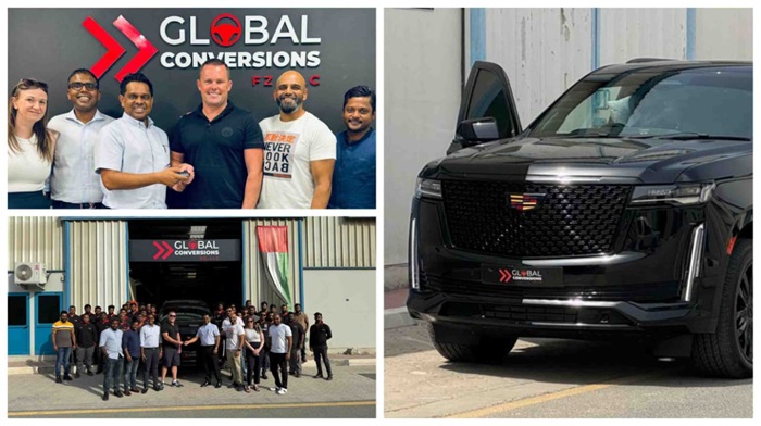Sri Lankan Engineering Excellence : World’s first conversion of Cadillac Escalade to right-hand drive