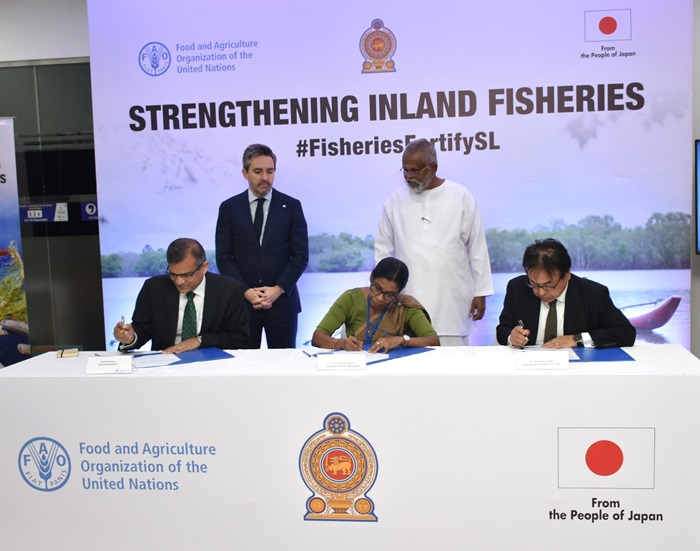 Japan provides US$ 3 Mn to strengthen inland fisheries in Sri Lanka