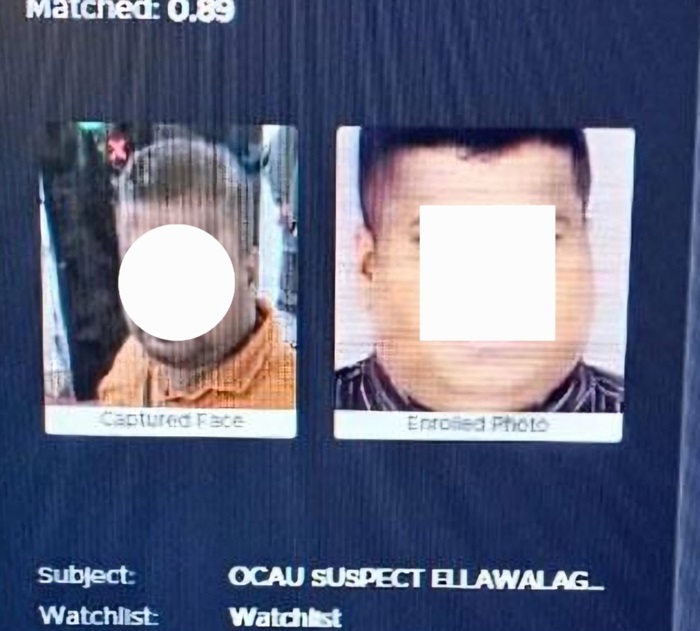 Airport facial recognition system helps nab wanted criminal