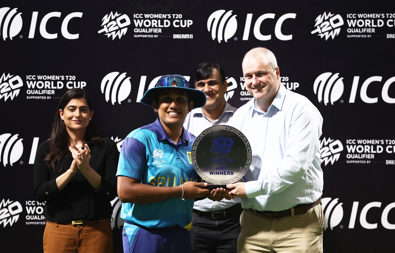 Sensational Chamari century sets up Sri Lanka’s ICC Women’s T20 WC Qualifier final victory