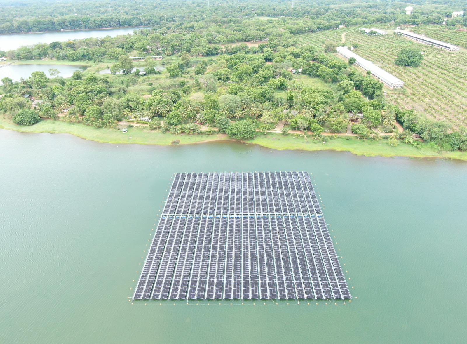 Two floating solar pilot projects to complete in July
