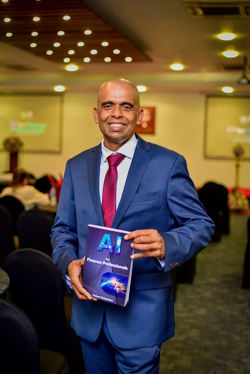 CA Sri Lanka launches Chartered Accountant Prabash Galagedara’s transformative book on Artificial Intelligence in Colombo