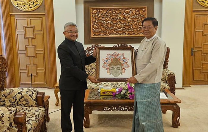 Indian Envoy Meets Myanmar Deputy PM, Discusses Multifaceted Relations