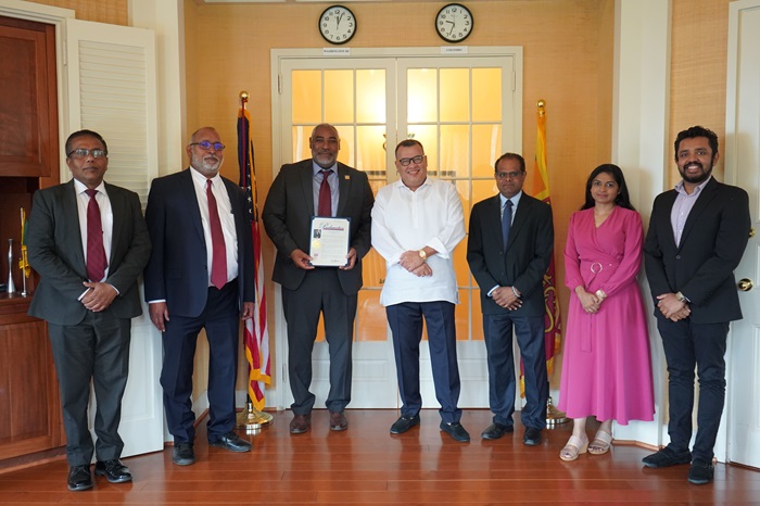 Sri Lankan Embassy in Washington D.C. marks Vesak 2024 with a Mayoral Proclamation