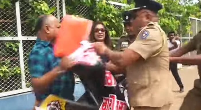 Vehicle permits for MPs? : Police block protest near President’s office
