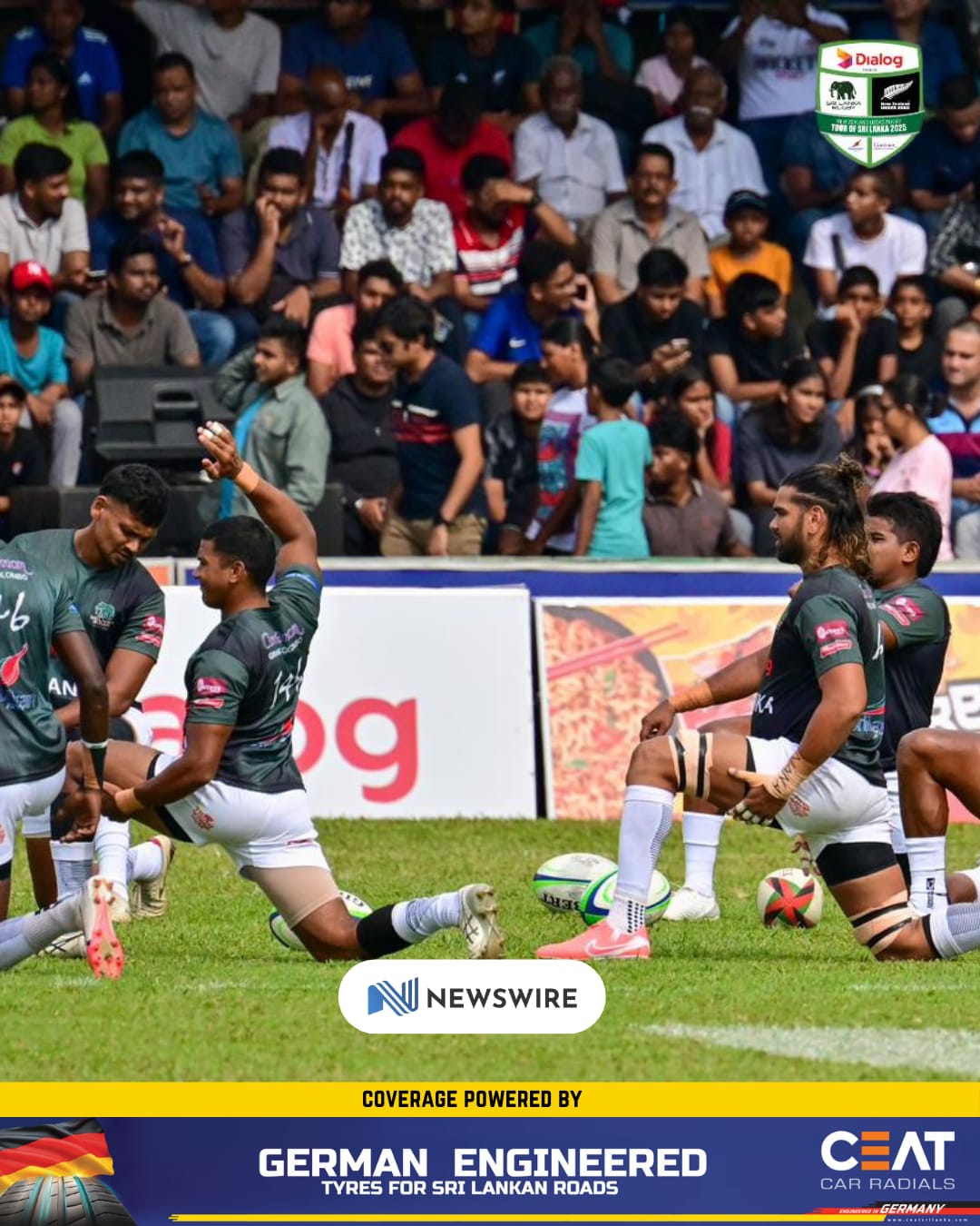 Sri Lanka Vs New Zealand U85kg Rugby clash (Live)