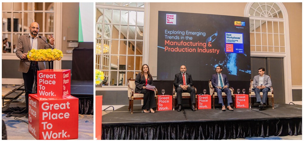 Great Place To Work® Sri Lanka Hosts ‘Exploring Emerging Trends in the Manufacturing & Production Industry’
