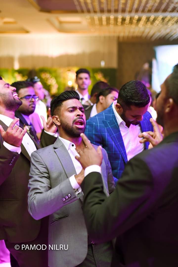 Pictures Sri Lankan Cricketer Dasun Shanaka's wedding