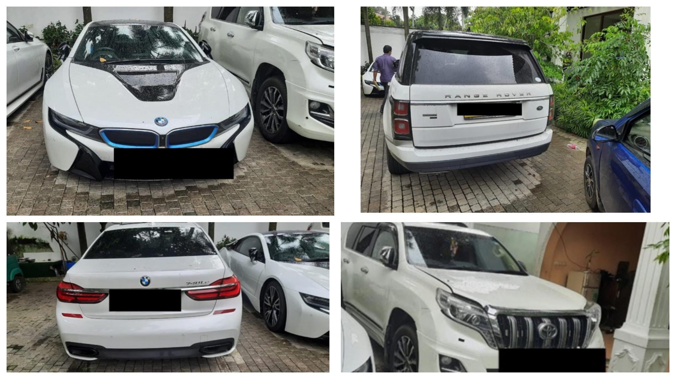 Police seize four luxury vehicles &amp; gold belonging to Dematagoda Ruwan -  NewsWire