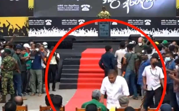 Harin & SF in heated argument in SJB May Day Rally