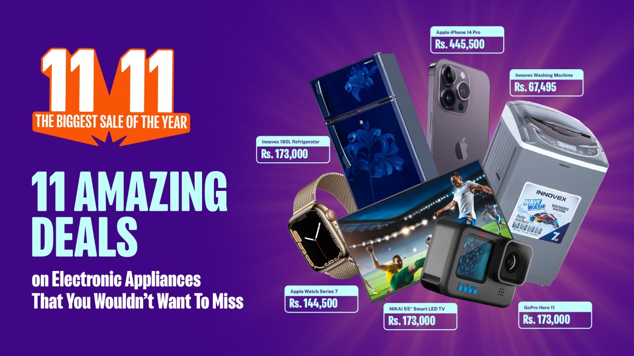 Don't miss these 11 Daraz Deals on Electronic Appliances Newswire