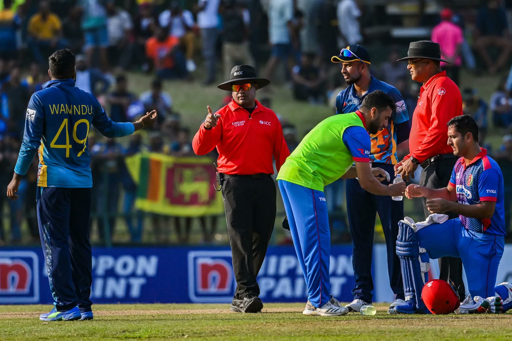 Watch: Dunith Wellalage after his match winning performance against ...