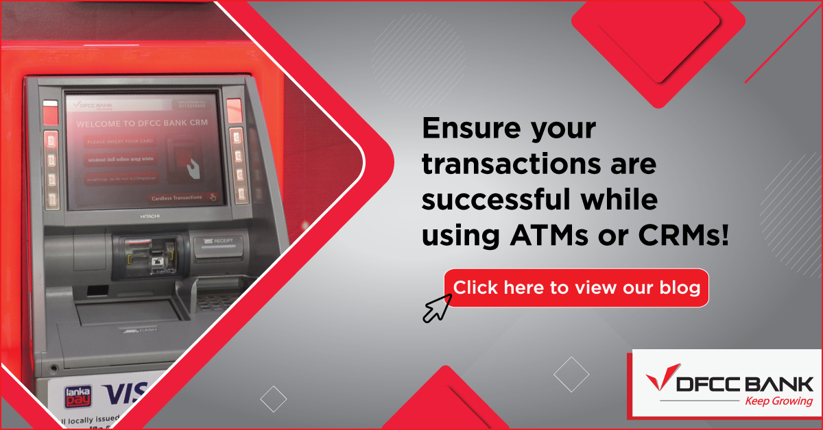How To Ensure Your Transactions Are Successful While Using ATMs or CRMs ...