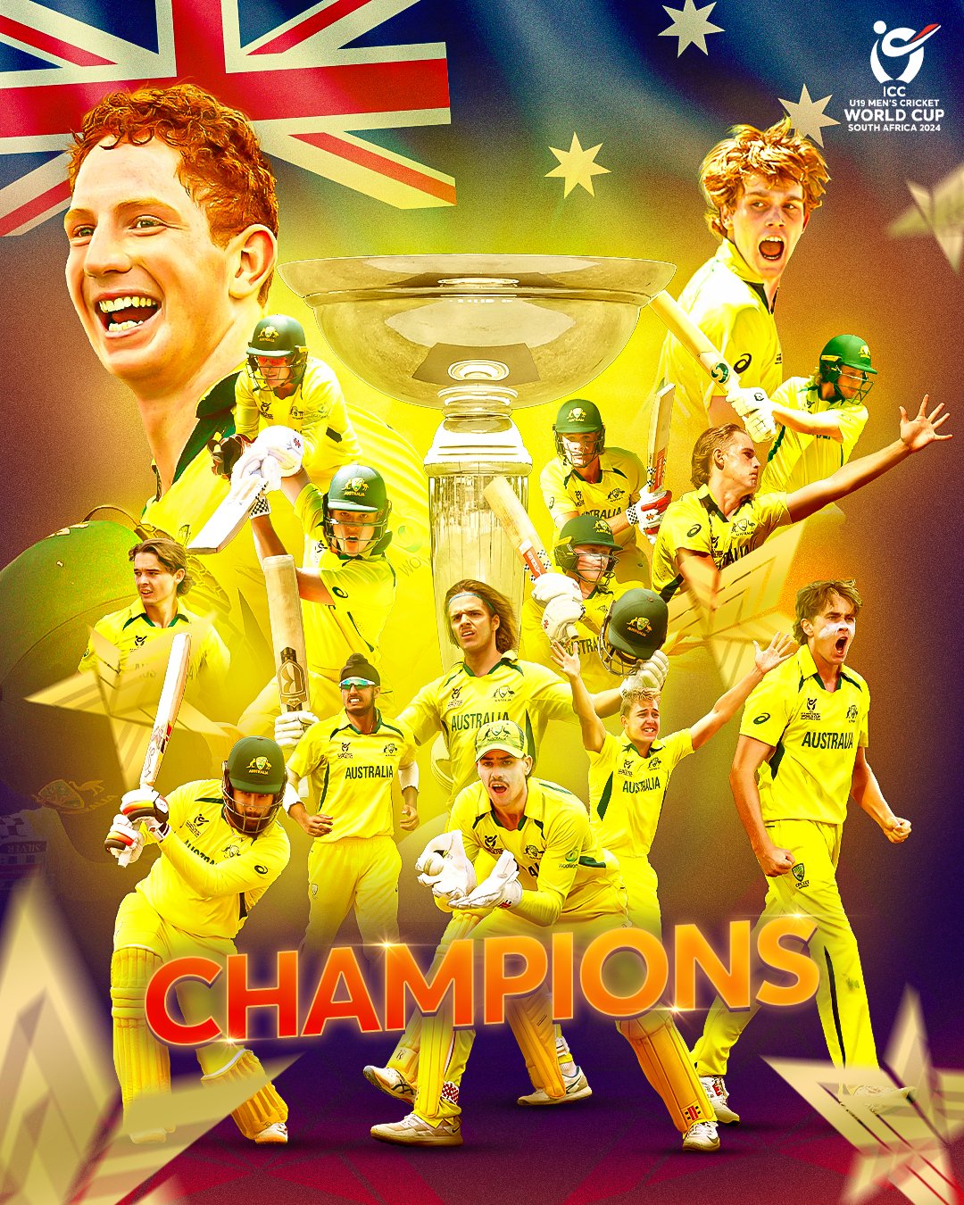 Australia wins Under 19 Cricket World Cup Newswire