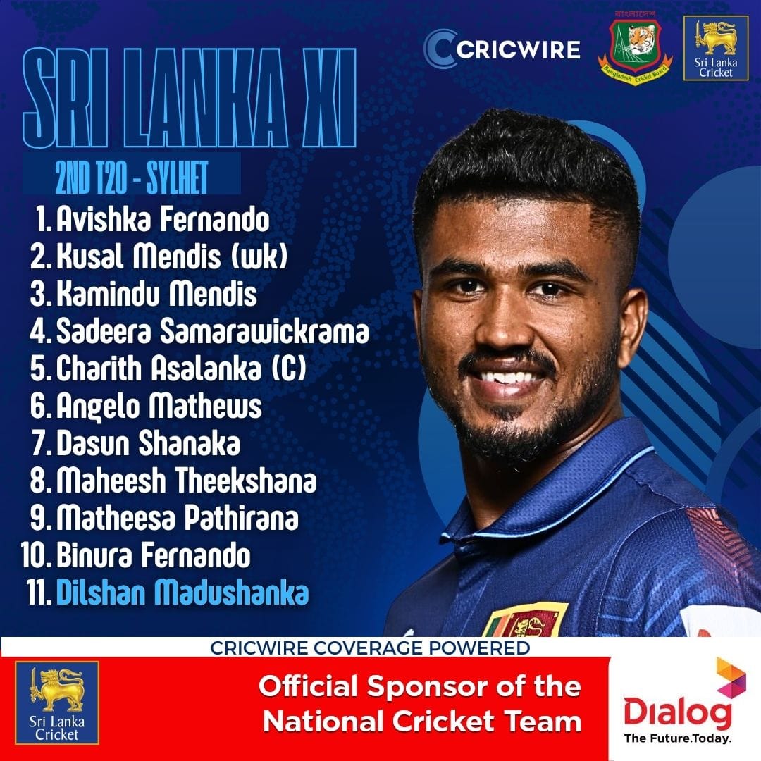 WATCH Sri Lanka Vs Bangladesh 2nd T20I live streaming Newswire