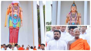 President opens Meth Bodhisattva statue at Siri Samadhi Maha Viharaya