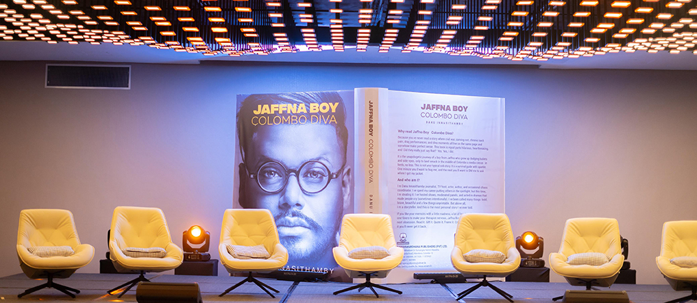 Danu Innasithamby Launches Debut Memoir Jaffna Boy, Colombo Diva – A Bold Blend of Truth, Grit, and Glamour