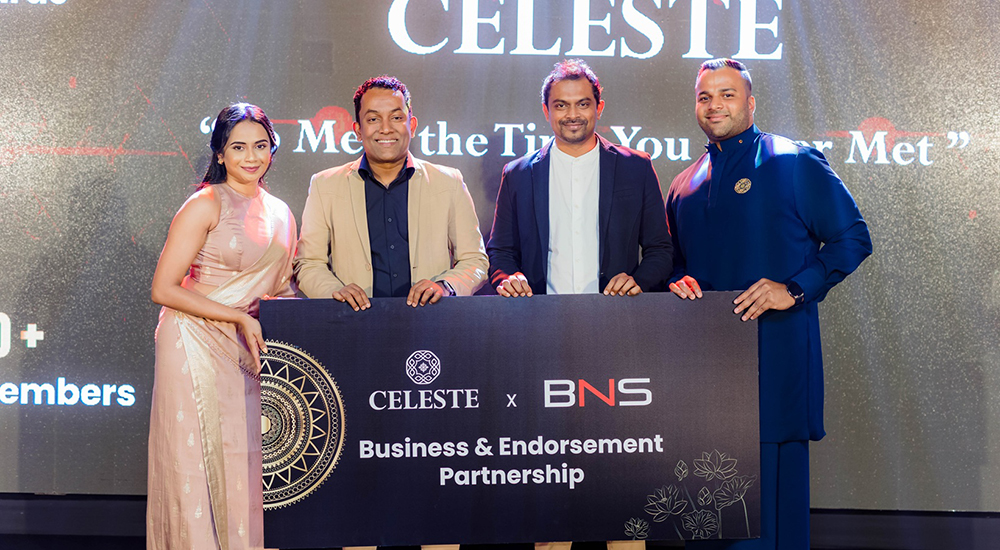 Iconic duo Bathiya and Santhush join Celeste as strategic partners, bringing their entrepreneurial insight and brand-building expertise to support the company’s next phase of growth