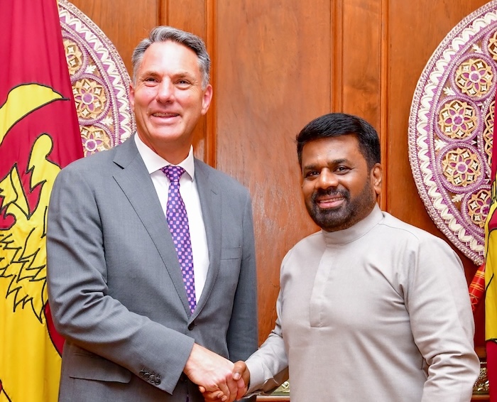 Visiting Australian Deputy PM meets President AKD