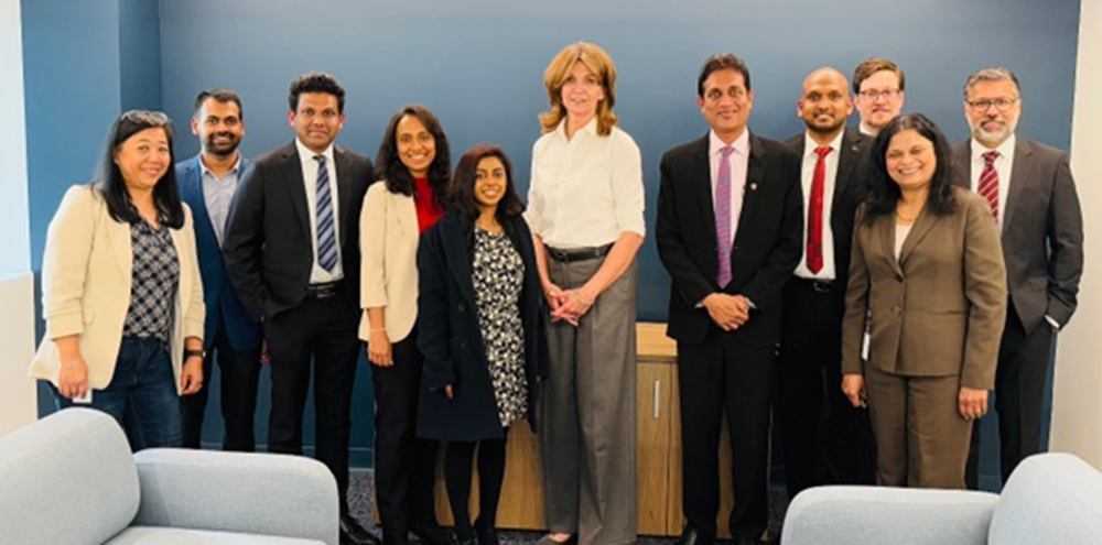 Mr. Heshana Kuruppu during meetings with the Presidents of CPA Australia and CPA British Columbia