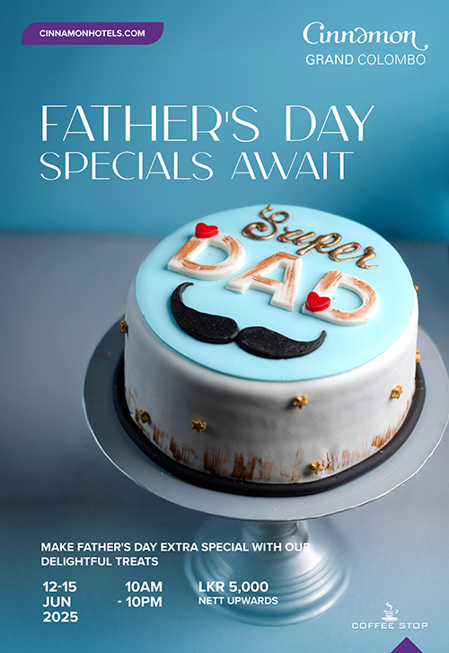 Father’s Day Festivities Await at Cinnamon Grand Colombo