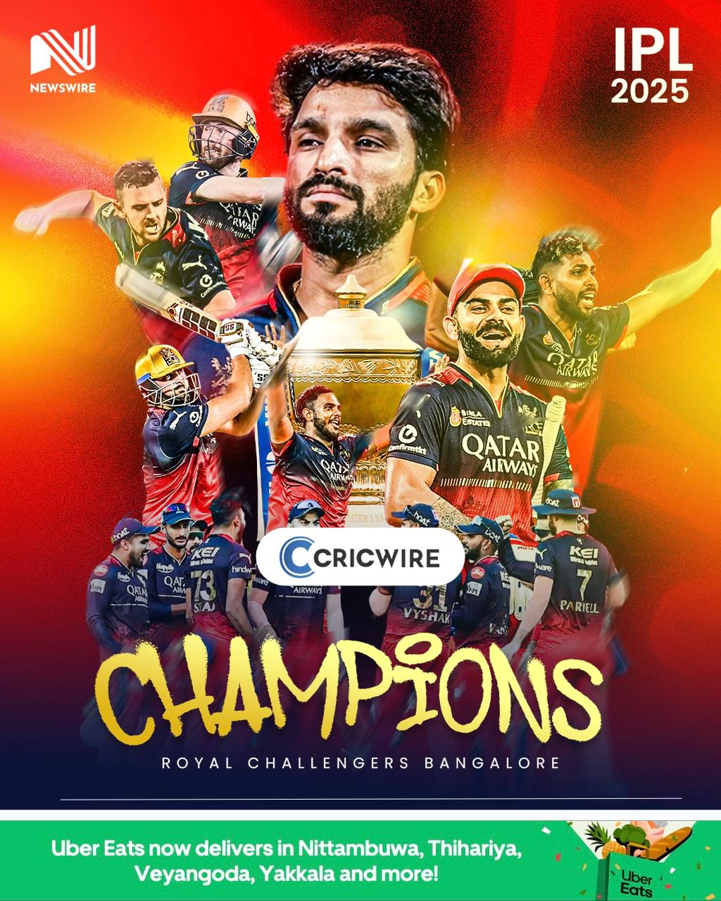 18-year wait ends as RCB win maiden IPL title