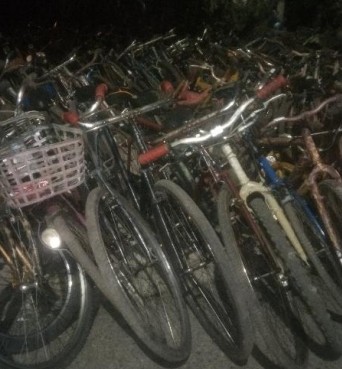 Suspect arrested with 170 Stolen Bicycles