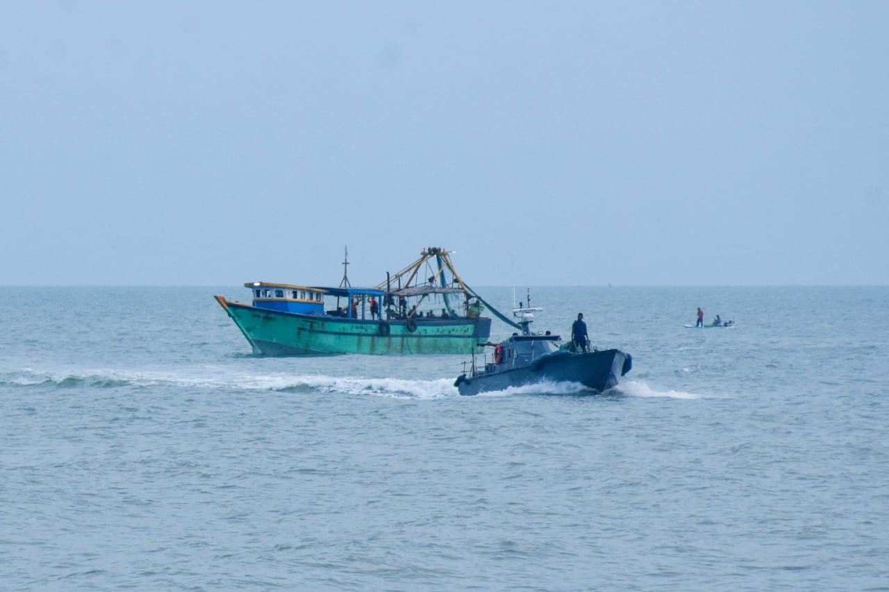 Navy seizes Indian fishing boat poaching in island waters