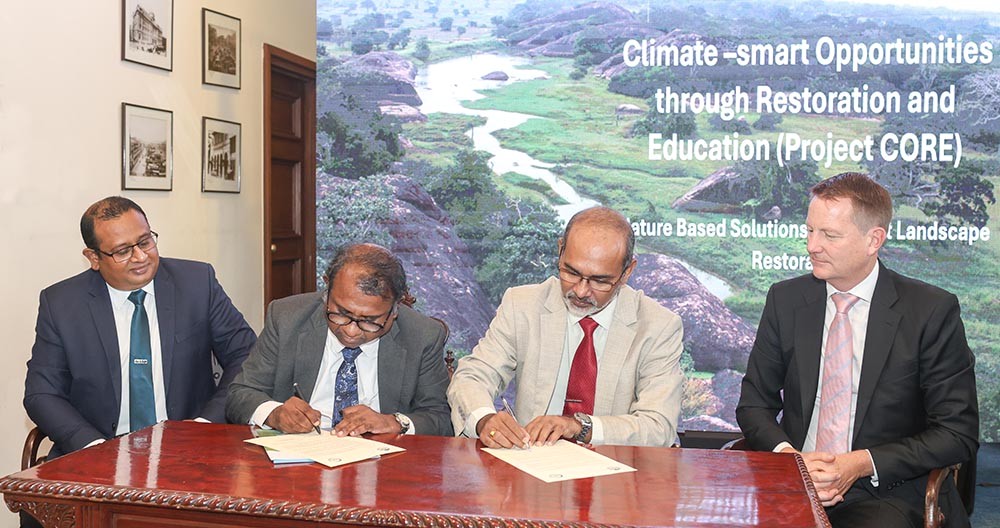 Public-Private-People partnership restores Siyabalagaswewa Forest as first pilot for Nature-based Solutions for Forest Landscape Restoration in Sri Lanka’s Dry Zone