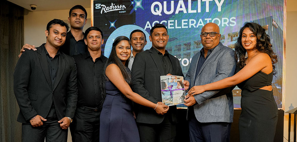 Radisson Hotel Kandy Recognized as Quality Accelerator for Q1 2025 by Radisson Hotel Group