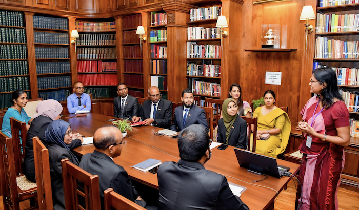 Maldivian delegation begin study tour at Sri Lanka’s Presidential Secretariat