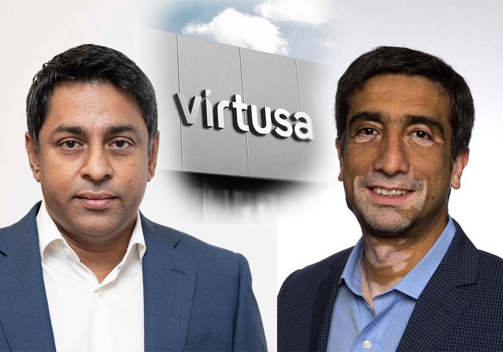 Left to Right: Naresha Supramaniam, Market Head ANZ, Virtusa and Nitesh Banga, President and CEO, Virtusa