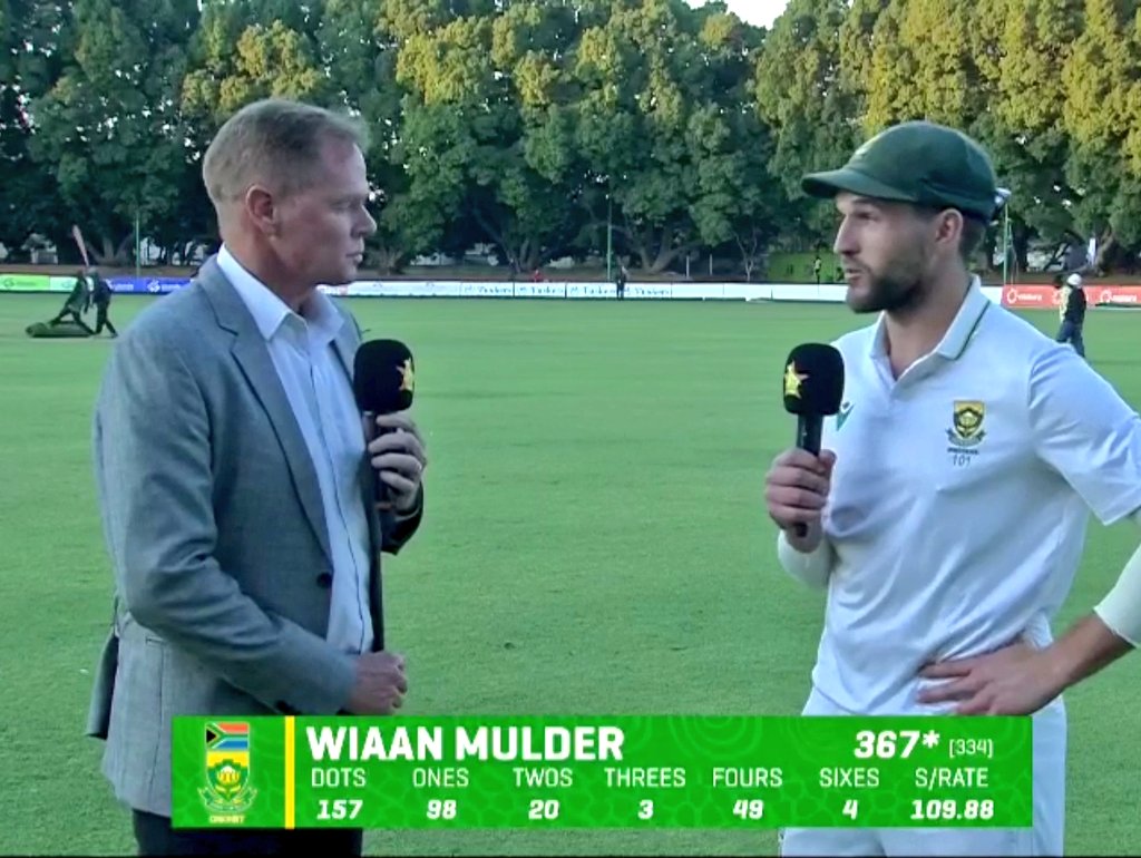 Mulder explains why He didn’t break Lara’s 400 Record ?