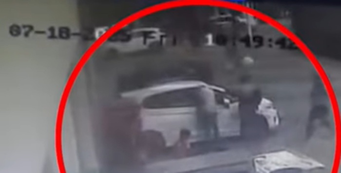 Dehiwala shooting incident (CCTV)