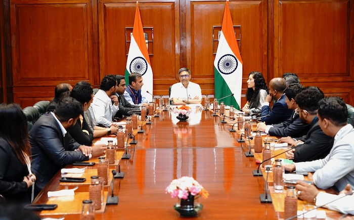 Young Sri Lankan politicians in India for 02 week program