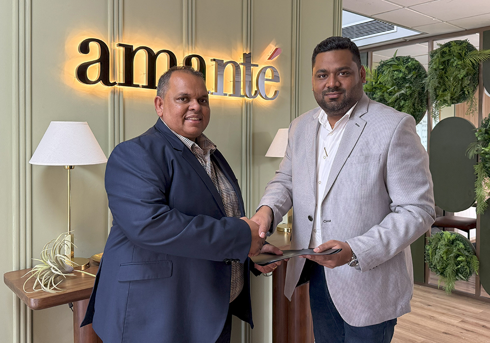 Padmal Silva - Executive Director, amanté Lanka and M Rilwan Razick - Chairman, 4R Holdings International PVT Ltd