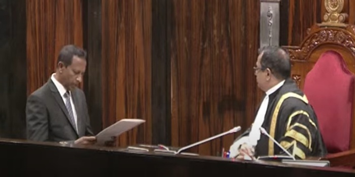NPP’s Nishantha Jayaweera sworn in as an MP