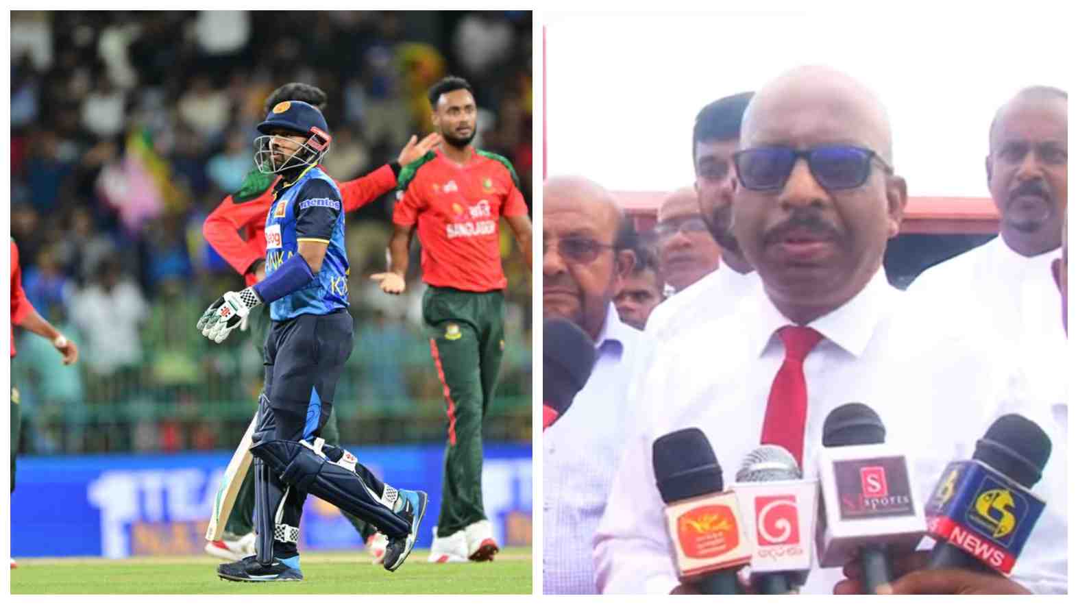 “We Won Two, Lost One” Sports Minister says Criticism of Cricketers unfair