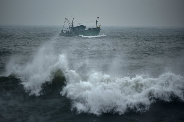 Naval & fishing communities warned of rough seas